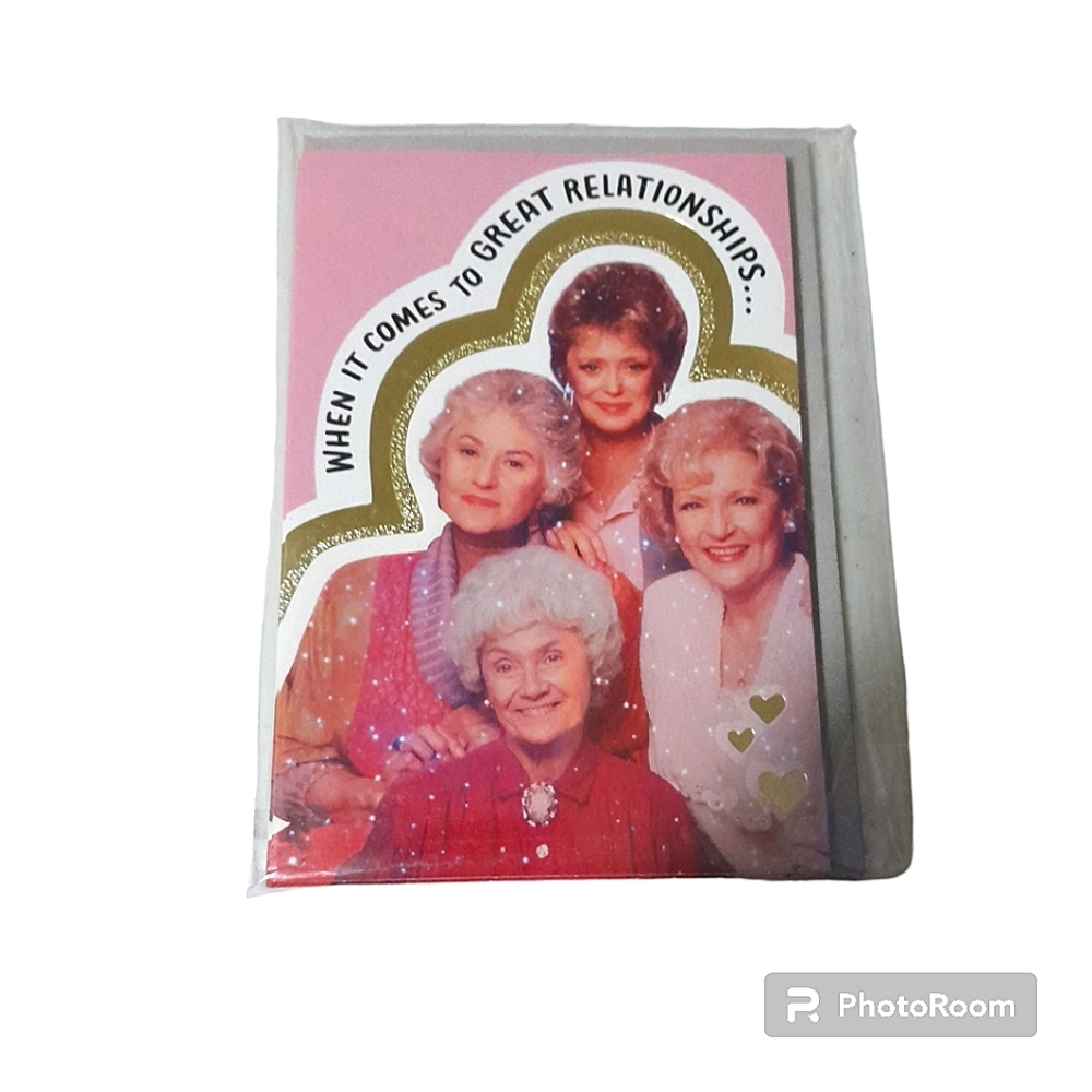 Hallmark Golden Girls Greetings Cards, Pack of 4